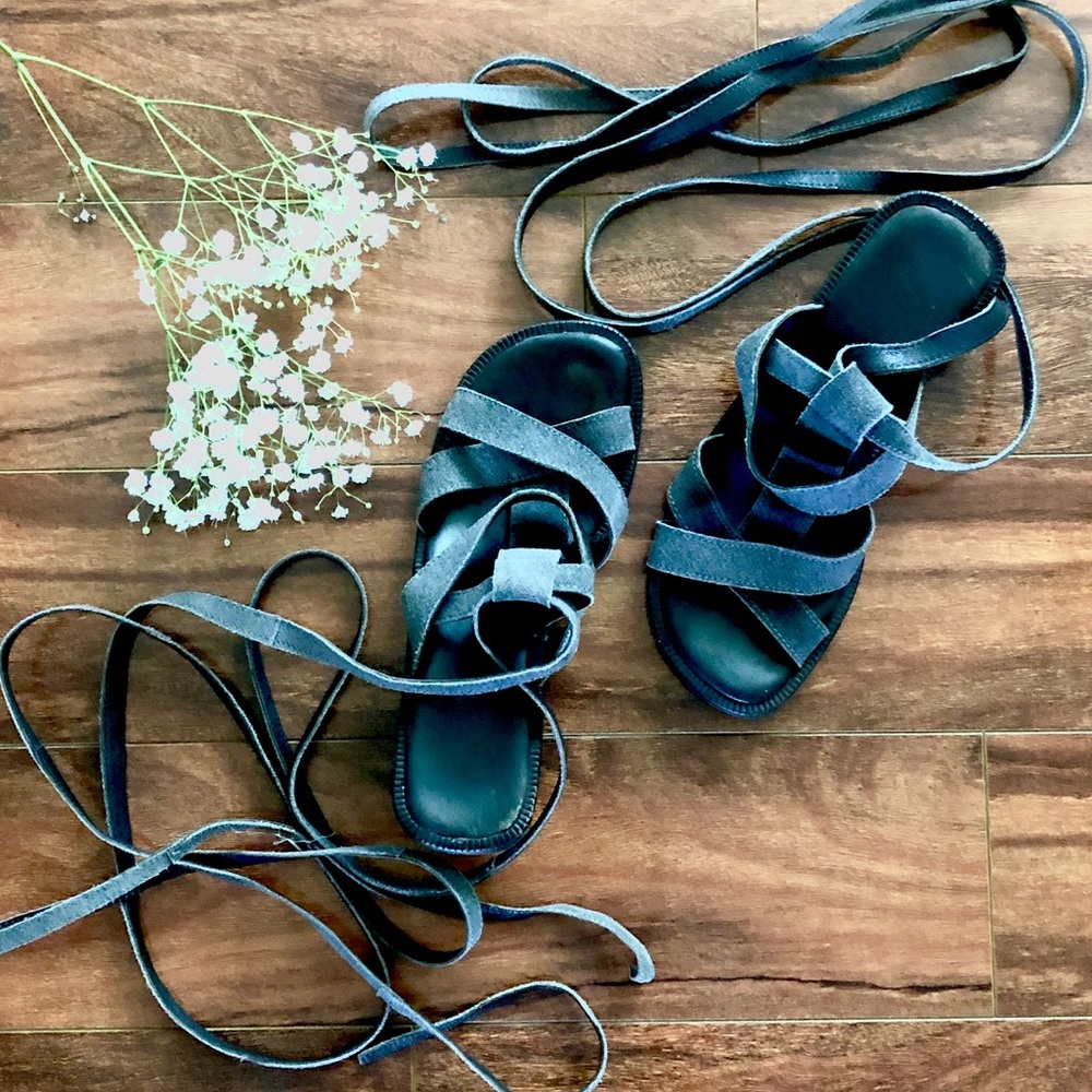 🆓🚻wrap sandals